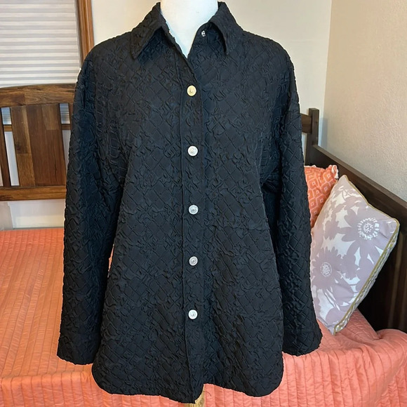 Anthropologie x Grey Lab Quilted Textured Oversized Shacket size XS - Picture 15 of 16